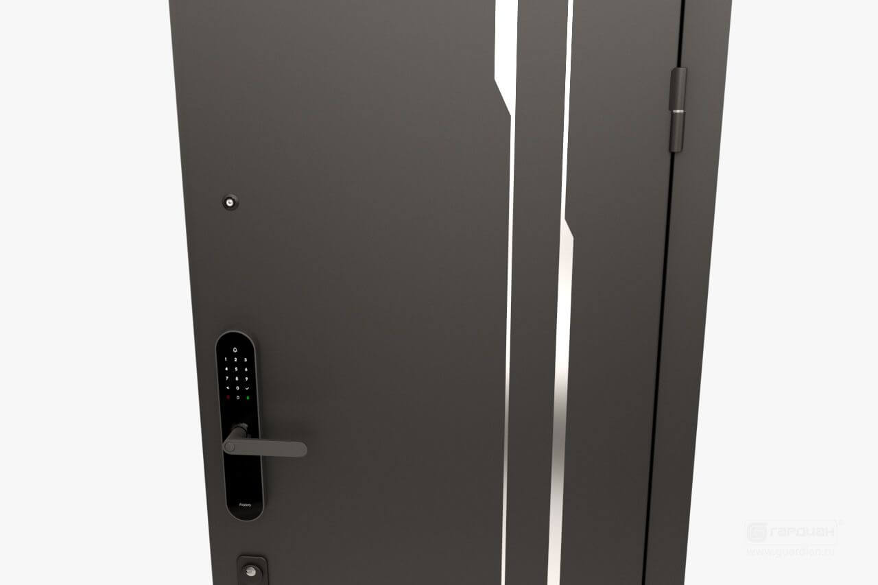 Стальная дверь Smart 70 Гардиан® – Металлическая отделка